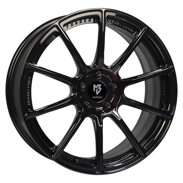 mbDESIGN MF1 Black Gloss 8,00x19 5x108,00 ET42,00