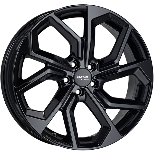 PLATIN Wheels P 97 Black Gloss 7,50x18 5x112,00 ET45,00