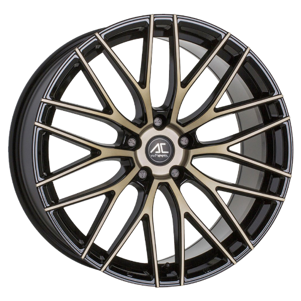 AC Wheels SYCLONE Black Polished Bronze 7,00x17 5x108,00 ET38,00
