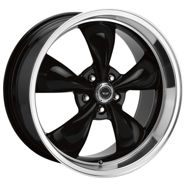 American Racing TORQ THRUST M Black Machined Lip 8,00x17 5x114,30