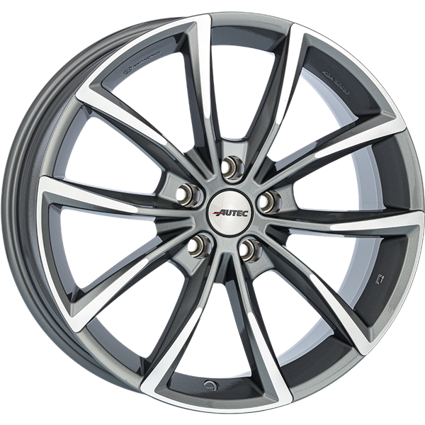 Autec Astana Titanium Polished 8,00x18 5x108,00 ET42,00