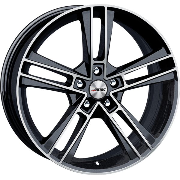 Autec Rias Black Polished 8,50x19 5x108,00 ET45,00