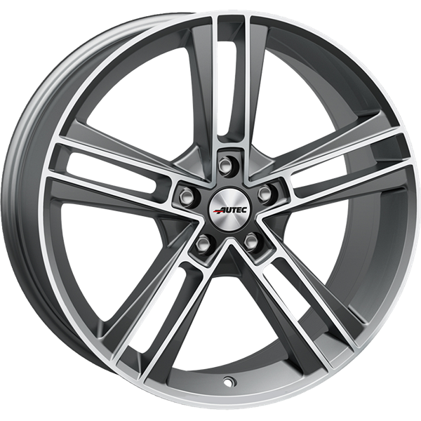 Autec Rias Titanium Matt Polished 8,50x19 5x108,00 ET45,00