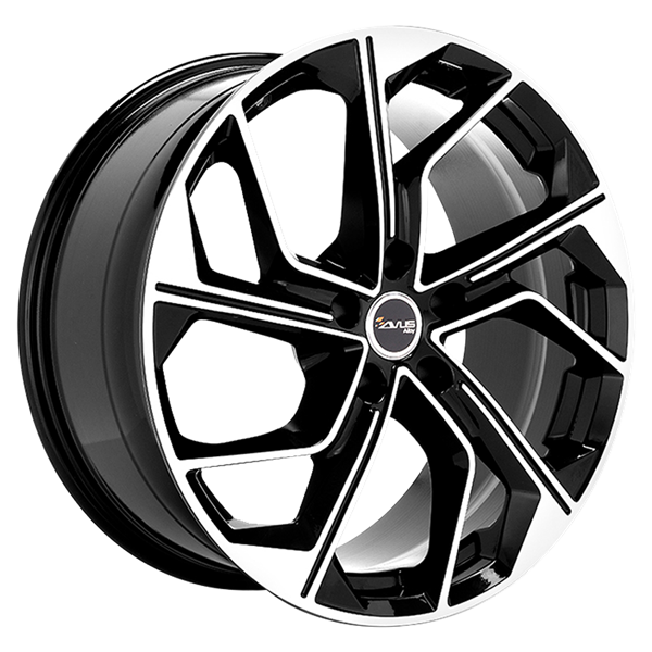 AVUS Racing AC-522 - Black Polished 8,00x18 5x112,00 ET35,00