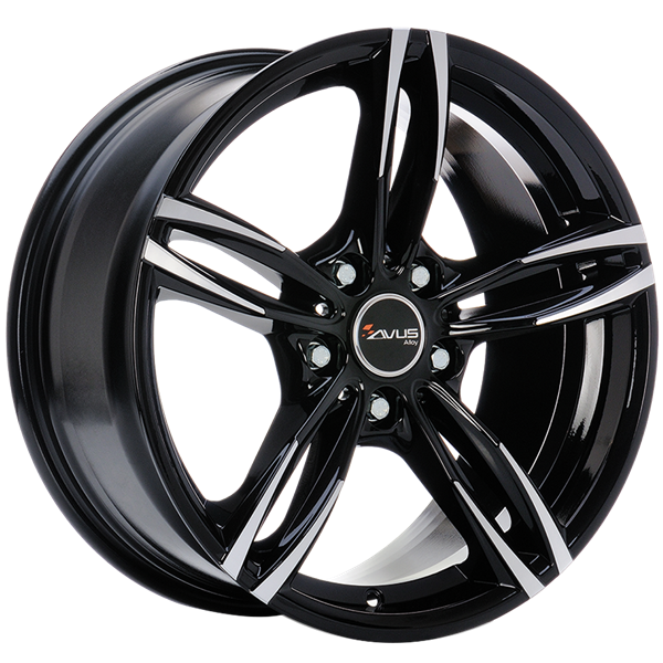 AVUS Racing AC-MB3 - Black Polished 8,00x18 5x120,00 ET30,00