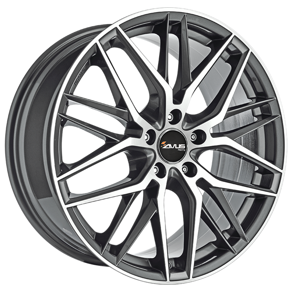 AVUS Racing AF19 - Anthracite Polished 7,50x17 5x112,00 ET47,00