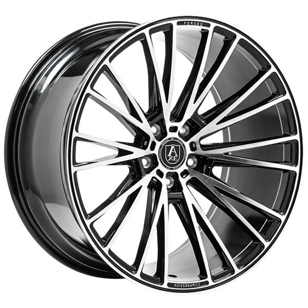 AXE Wheels CF2 Black Polished 8,50x19 5x108,00 ET40,00