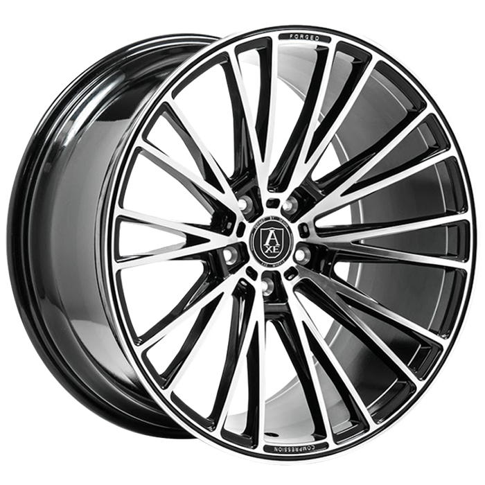 Felgi Aluminiowe Axe Wheels Cf2 Black Polished Oponeo