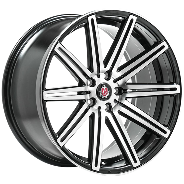 AXE Wheels EX15 Black Polished 8,00x18 5x108,00 ET40,00