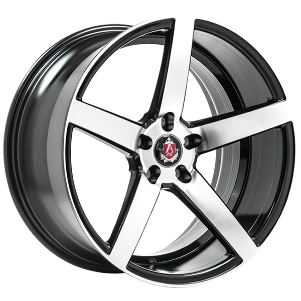 AXE Wheels EX18 Black Polished 8,00x18 5x112,00 ET40,00