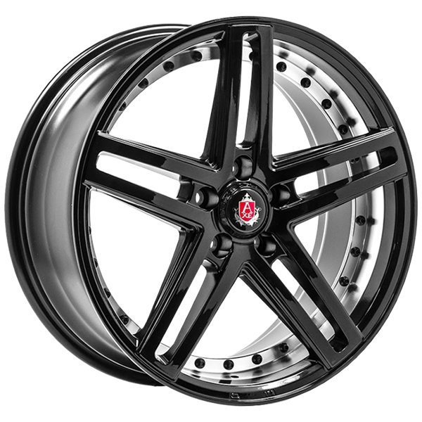 AXE Wheels EX20 Gloss Black Polished Barrel 8,50x19 5x108,00 ET40,00