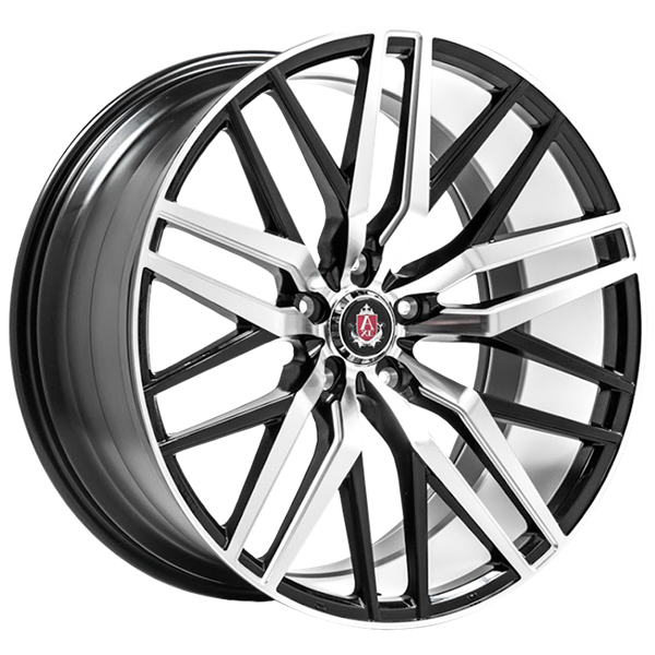 AXE Wheels EX30 FF Black Polished Face and Barrel 8,50x19 5x108,00 ET45,00