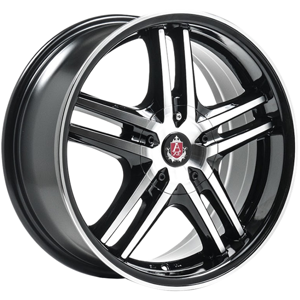 AXE Wheels EX5 Black Polished 7,50x17 4x98,00 ET35,00