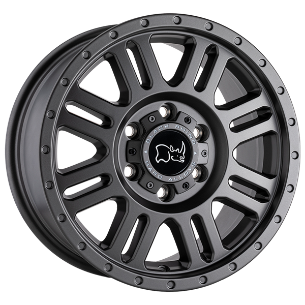 BLACK RHINO YELLOWSTONE MATT GUNMETAL 8,00x18 6x130,00 ET48,00