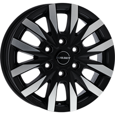 Borbet CW6 black polished