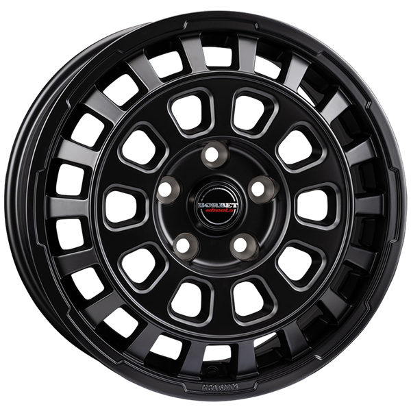 Borbet CW7 black matt 7,00x17 6x130,00 ET55,00