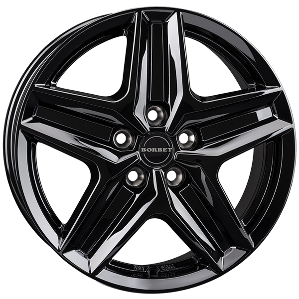 Borbet CWZ black glossy 7,50x18 5x130,00 ET53,00