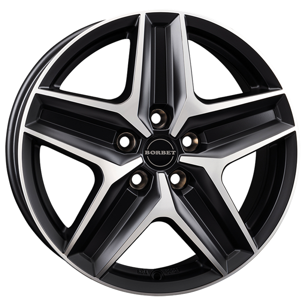 Borbet CWZ black polished matt 7,50x18 5x120,00 ET53,00
