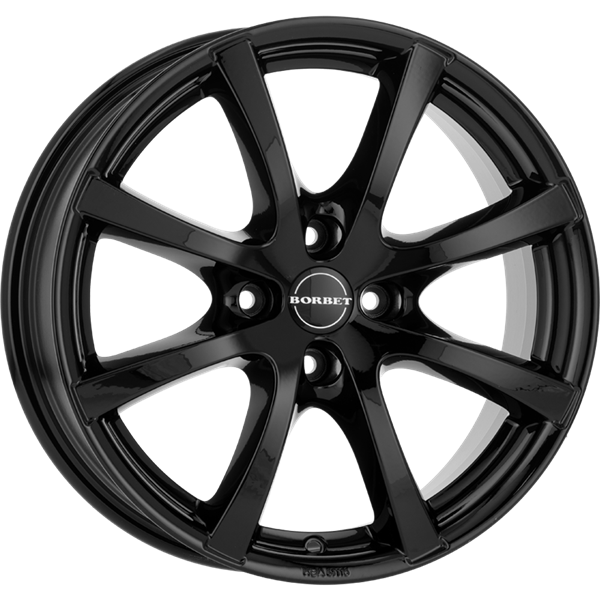 Borbet LV4 black 5,50x14 4x100,00 ET35,00