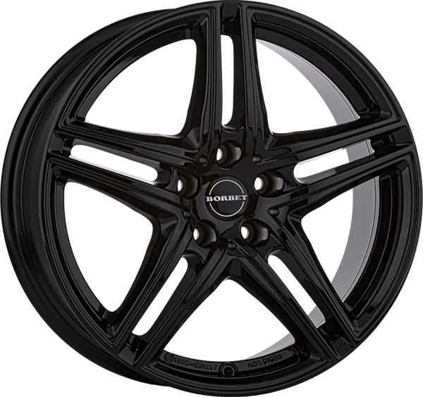 Borbet XR black 8,00x17 5x120,00 ET30,00