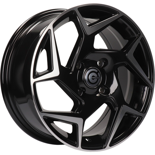 Carbonado Clipper Black Polished 6,50x15 4x108,00 ET40,00