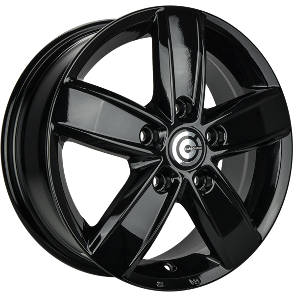 Carbonado Endurance Black Glossy 6,00x15 5x118,00 ET68,00