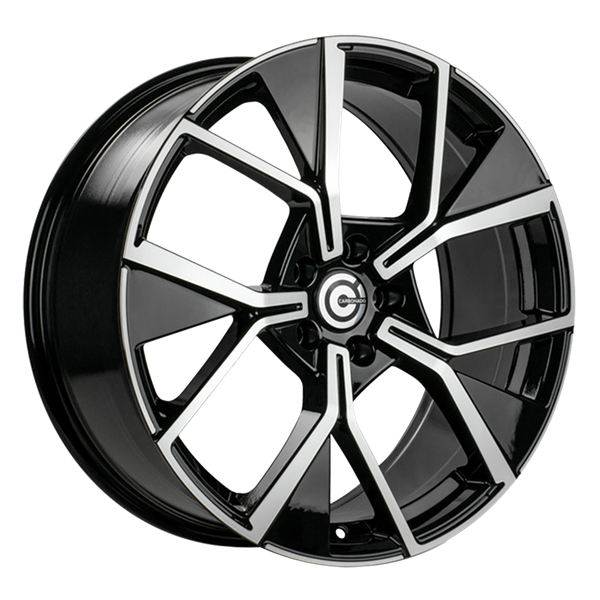Carbonado Mannheim Black Polished 8,50x20 5x112,00 ET38,00