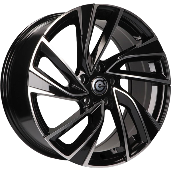 Carbonado Monaco Black Polished 7,50x17 5x112,00 ET42,00
