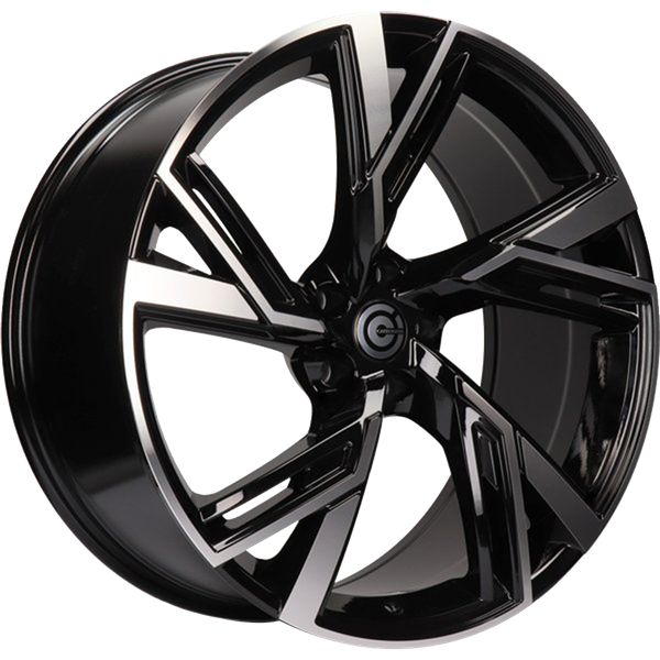 Carbonado Rich Black Polished 8,00x18 5x112,00 ET45,00