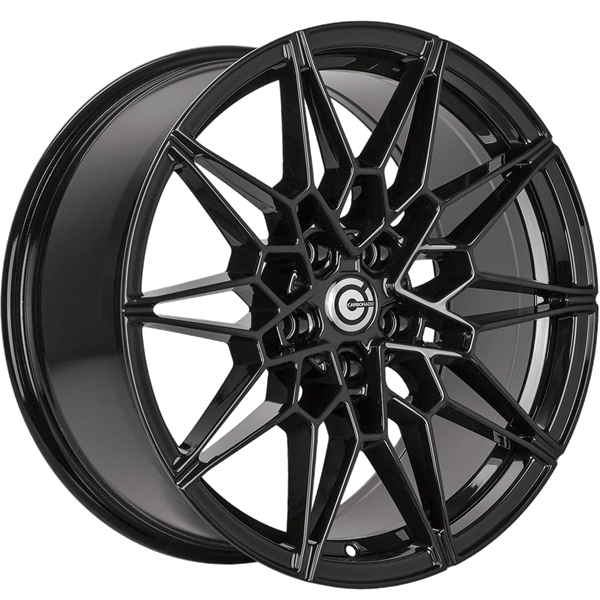 Carbonado Solid Black Glossy 8,00x19 5x112,00 ET28,00