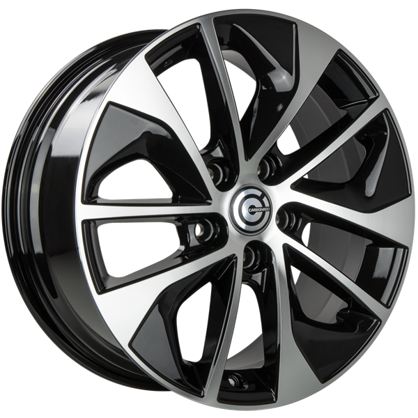 Carbonado Yakuza Black Polished 7,00x17 5x114,30 ET39,00