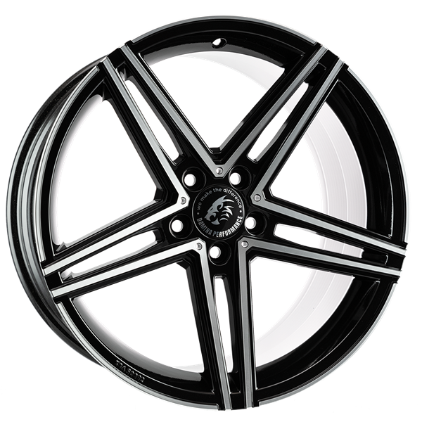 Damina Performance DM04 Black Polished 8,50x18 5x112,00 ET45,00