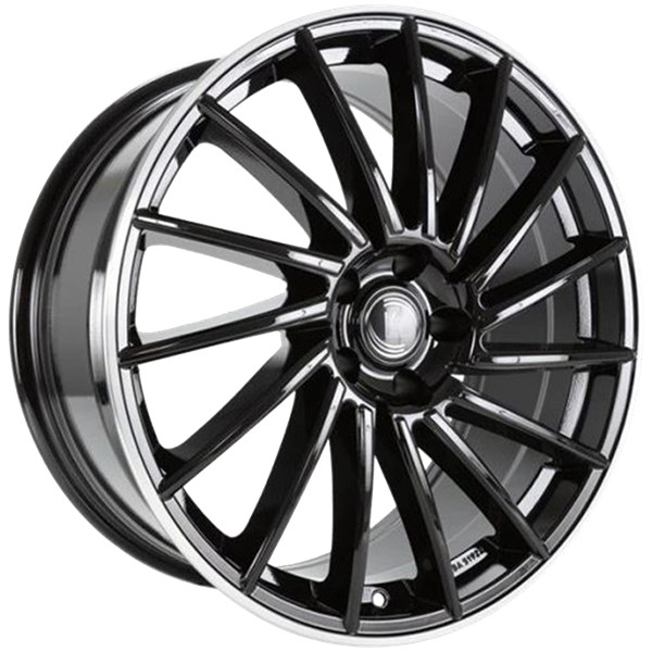 DIEWE BRIOSA BLACK MACHINED LIP 8,00x18 5x108,00 ET45,00