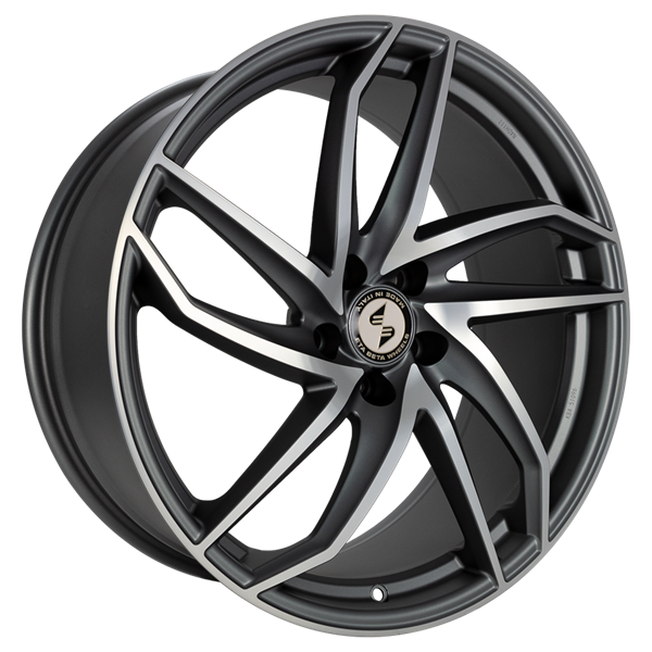 Eta Beta Heron Matt Anthracite Polished 8,50x19 5x112,00 ET20,00