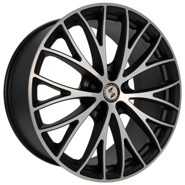 Eta Beta Piuma-C Matt Black Polished 8,00x18 5x114,30 ET35,00