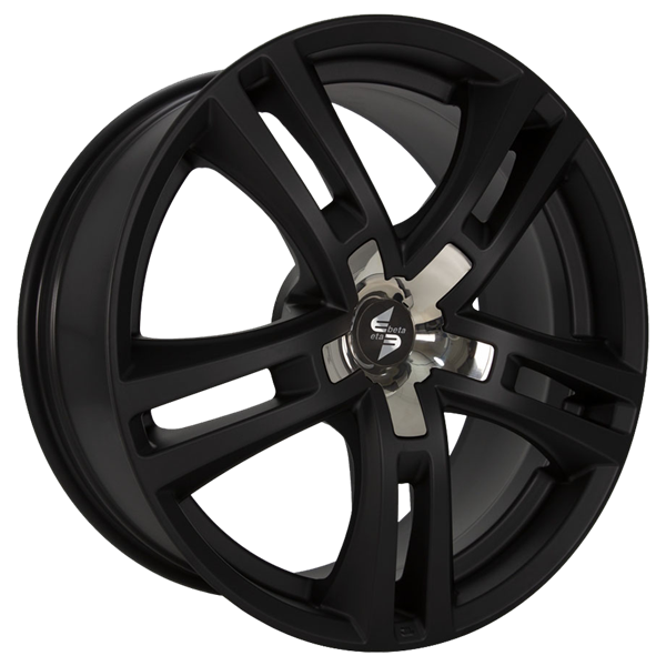 Eta Beta Uriel Matt Black Cap Inox 10,00x22 5x130,00 ET45,00