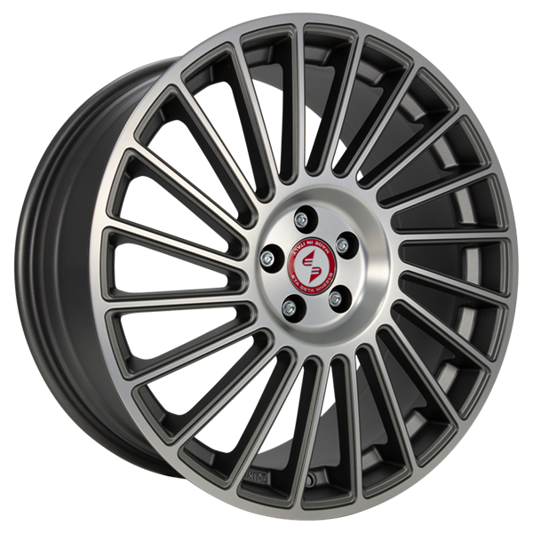 Eta Beta Venti-R Matt Anthracite Polished 7,50x18 5x114,30 ET38,00