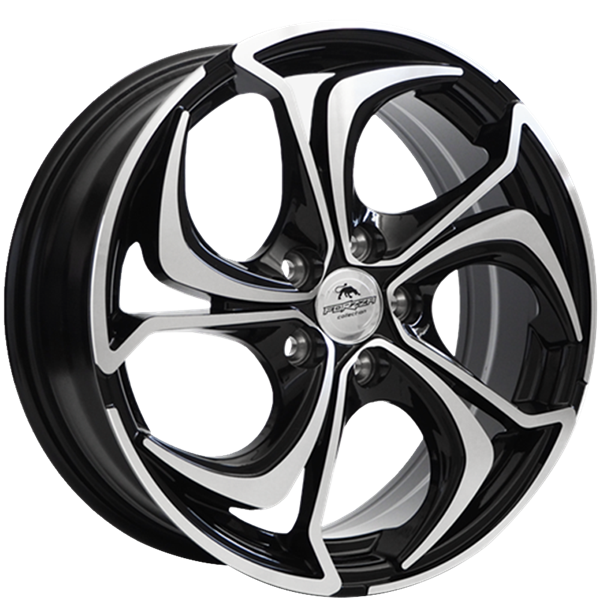 FORZZA Aktia Black Faced Machined 5,50x14 4x100,00 ET40,00