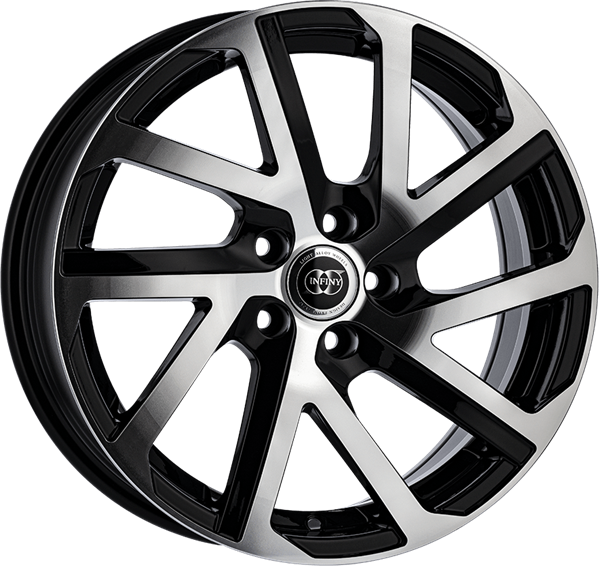 Infiny COBALT Black Polished 6,50x15 4x108,00 ET25,00