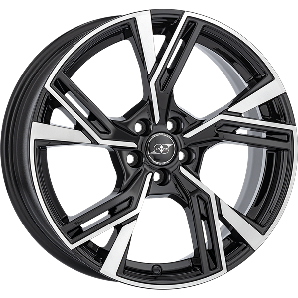 Infiny Individual STADT Black Machined 8,00x18 5x100,00 ET38,00