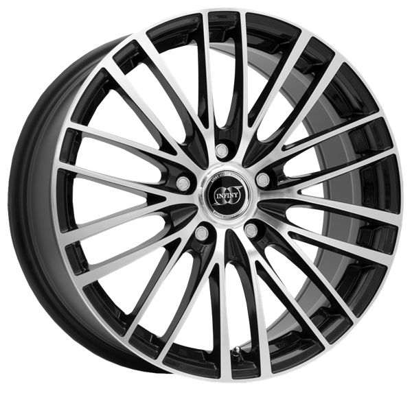 Infiny RIDER LIGHT Black Polished 7,50x17 5x108,00 ET40,00