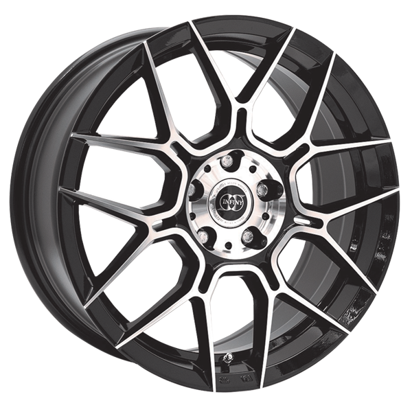 Infiny TRAXX Black Polished 7,50x17 5x108,00 ET35,00