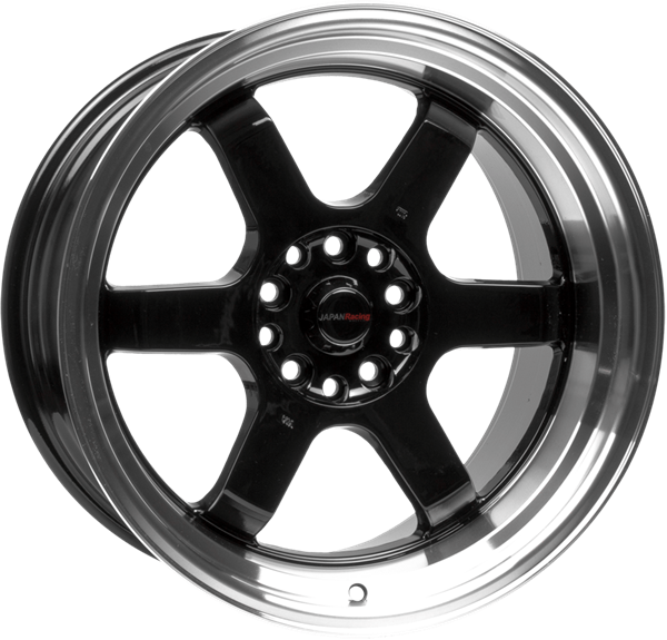 Japan Racing JR12 Black 7,50x15 4x100,00 / 4x114,30 ET26,00