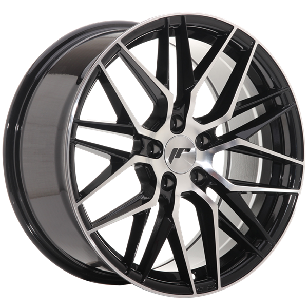 Japan Racing JR28 Black Machined 7,00x15 4x100,00 ET25,00