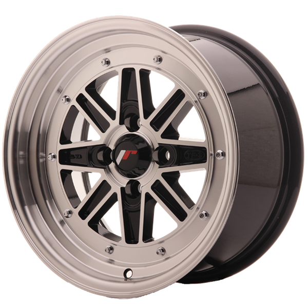 Japan Racing JR31 Black Machined 7,50x15 4x100,00 ET20,00