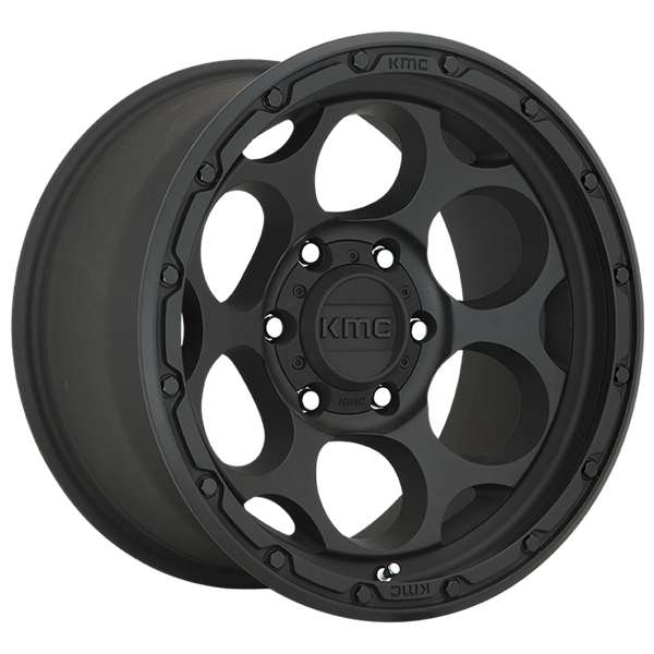 KMC Wheels DIRTY HARRY Textured Black 8,50x18 5x127,00 ET18,00