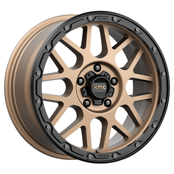 KMC Wheels GRENADE OFF-ROAD Matt Bronze Lip Black 8,50x18 5x127,00 ET35,00