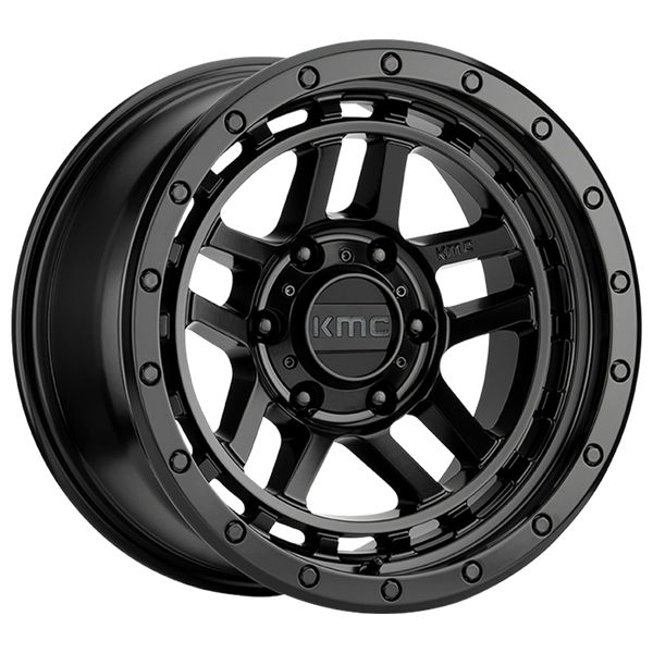 KMC Wheels RECON Satin Black 9,00x17 5x127,00 ET-12,00