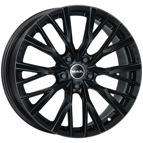 MAK Kent Gloss Black 8,50x20 5x120,00 ET38,00