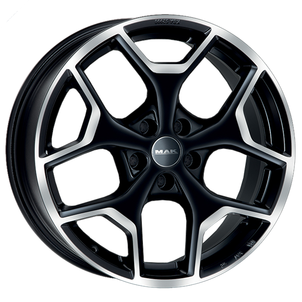 MAK Liberty Black Mirror 7,50x17 5x108,00 ET39,00